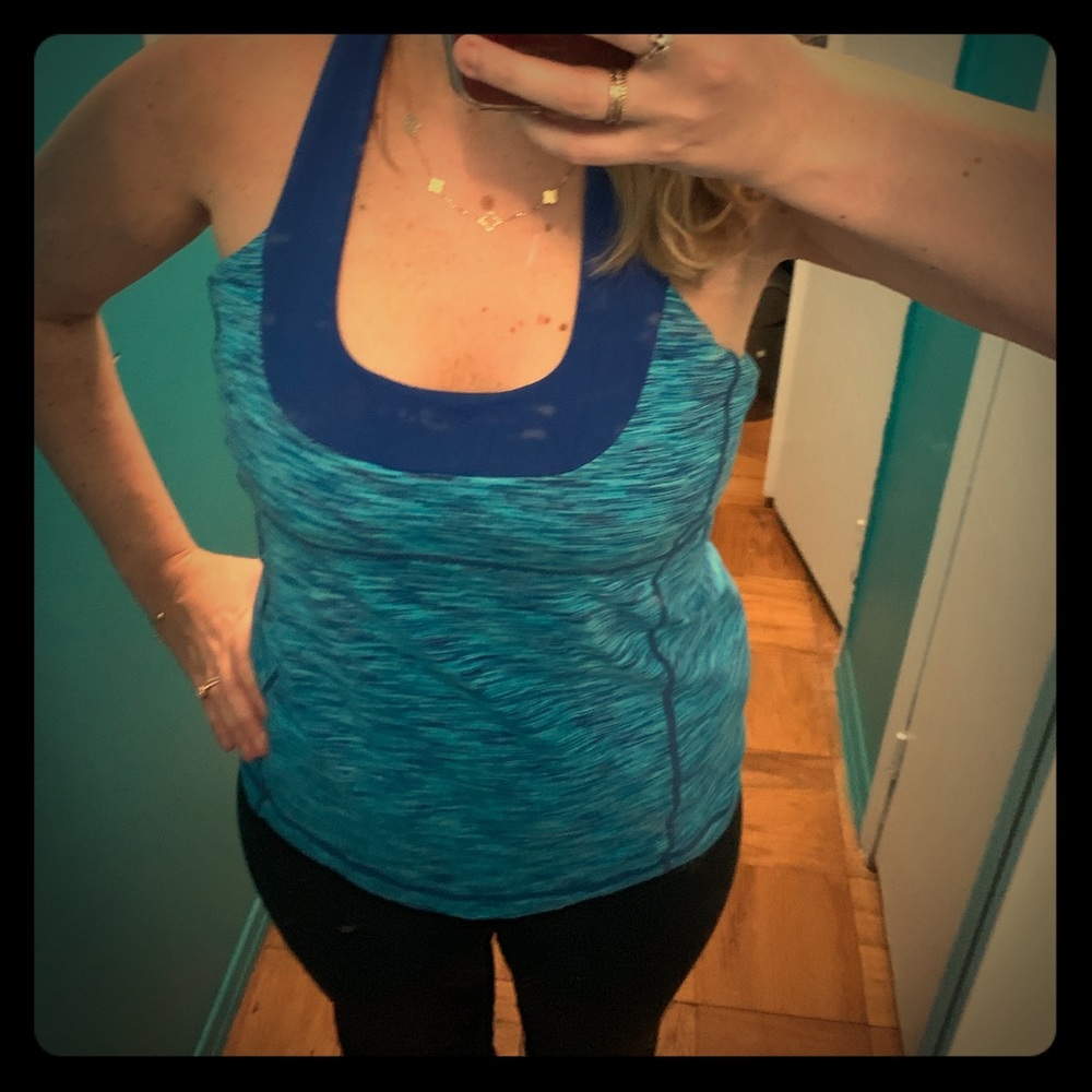 Lululemon scoop neck racerback tank top
